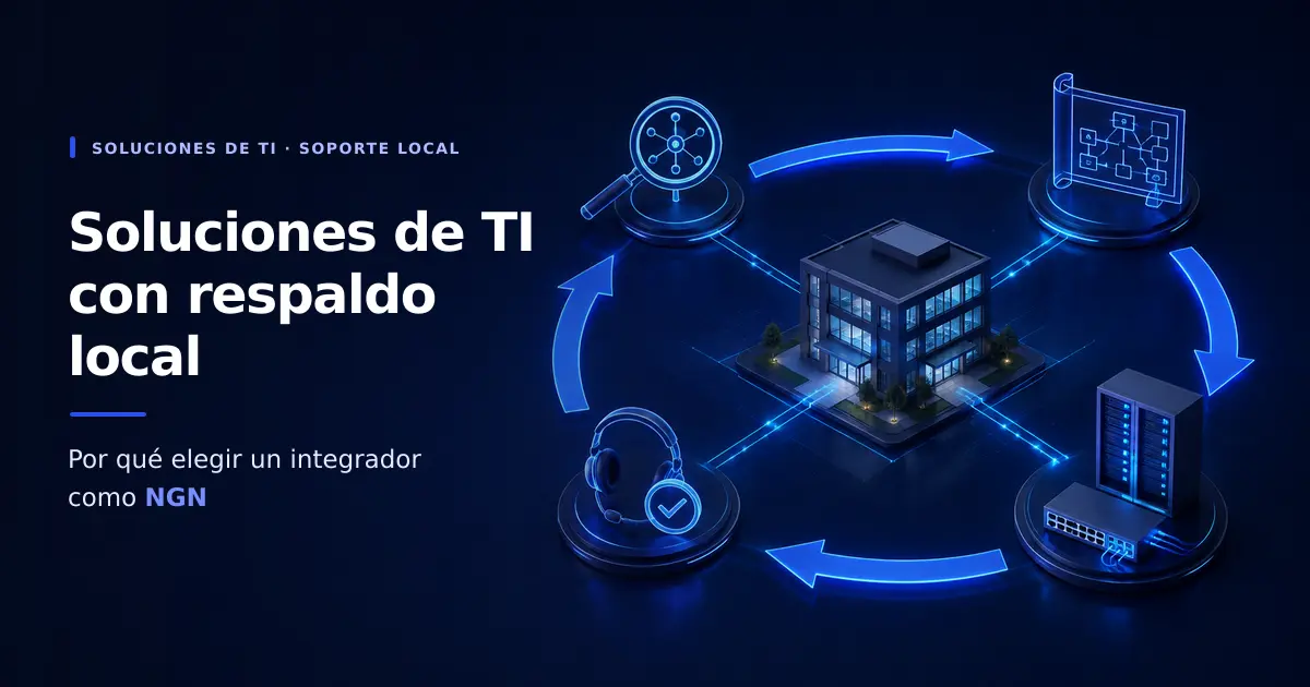 Soluciones de TI con respaldo local: por qué elegir un integrador como NGN